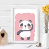 Quadro Decorativo Infantil Ursinho Panda Boa Noite SKU: 4310g2