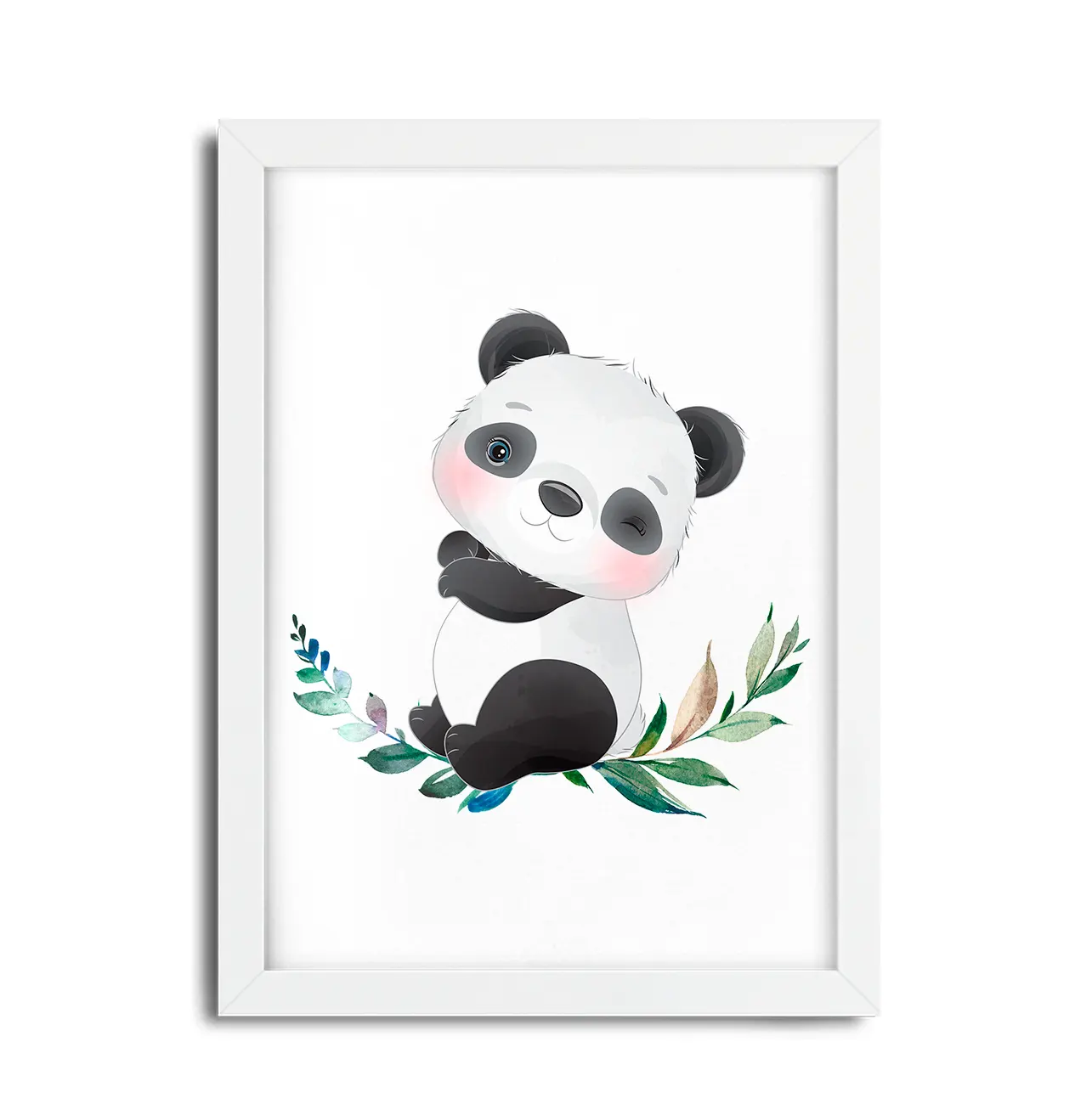 Quadro Decorativo Infantil Urso Panda - 4939g2