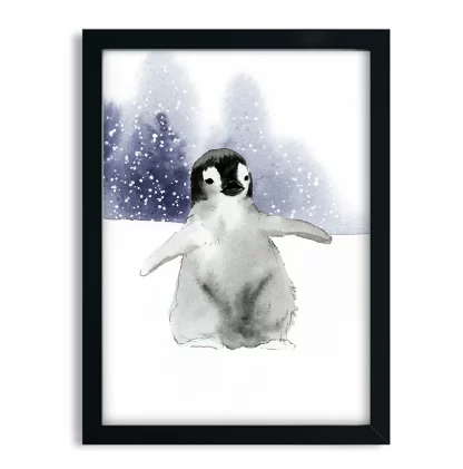 Quadro Decorativo Infantil Pinguim SKU: 1114g