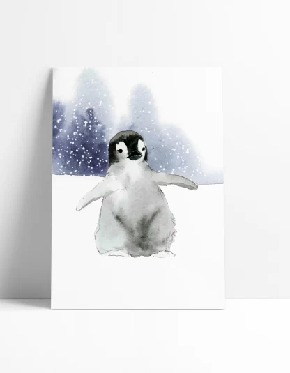 Quadro Decorativo Infantil Pinguim SKU: 1114g