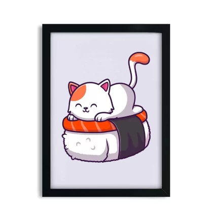 Quadro decorativo Gato Gatinho SKU: 340gt