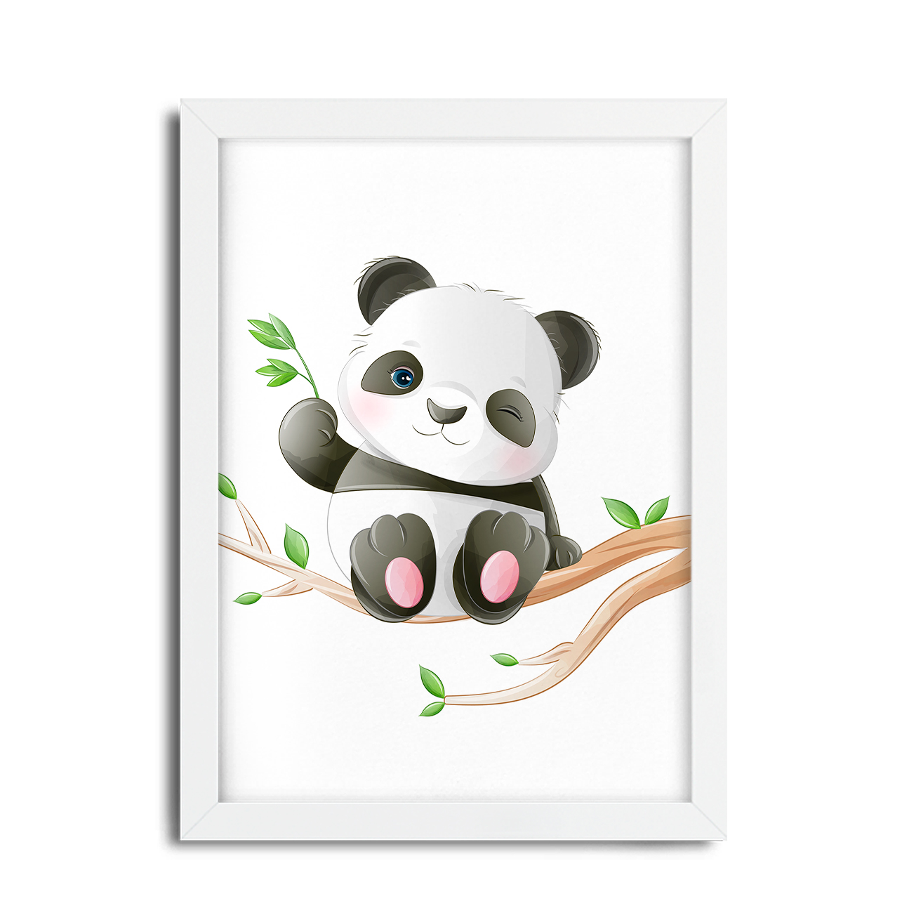 Kit Digital Pandas Aquarela, Cliparts, Desenho Panda