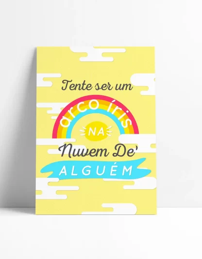 Quadro Decorativo Frase Positiva Motivação SKU: 82fr