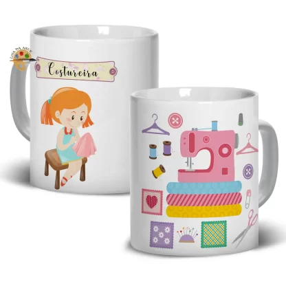 Caneca Costureira SKU: 113g79c3