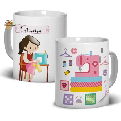 Caneca Costureira SKU: 113g79c4