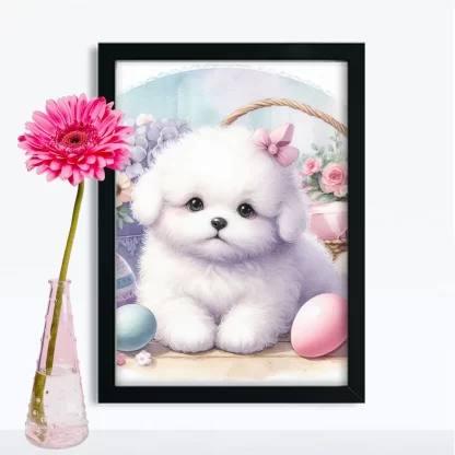 Decoração Infantil Com Cachorrinha Fofa